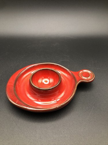 Eierbecher keramik rot rastal - eierbecher,