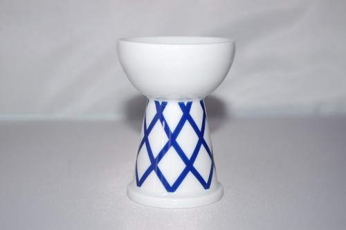 Eierbecher cult blau facetta - eierbecher,