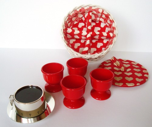 Eierset frühstück - frühstück, 4