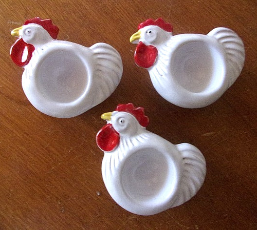 Keramik eierbecher - 3,