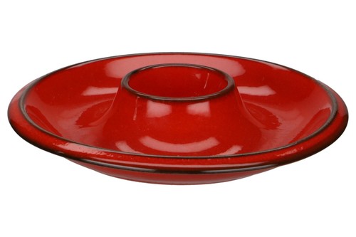 Eierbecher mit schalenablage - eierbecher,